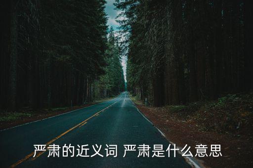 嚴(yán)肅的意思,嚴(yán)謹(jǐn)謹(jǐn)慎慎重對(duì)待工作和生活