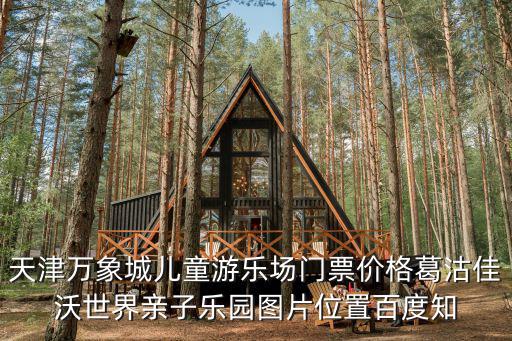 天津萬(wàn)象城兒童游樂(lè)場(chǎng)門票價(jià)格葛沽佳沃世界親子樂(lè)園圖片位置百度知