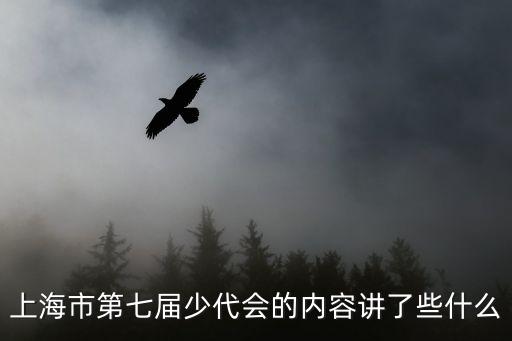 第七次全國少代會，全國第七次少代會會議精神是什么
