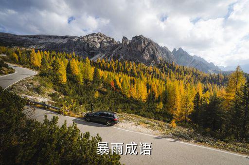 暴雨的成語，暴雨成語