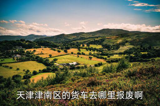 天津津南區(qū)的貨車去哪里報(bào)廢啊
