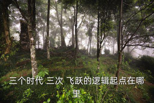 三次飛躍,中國特色社會主義是第一個三次歷史性的飛躍