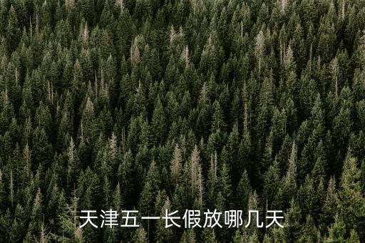 天津五一長假放哪幾天