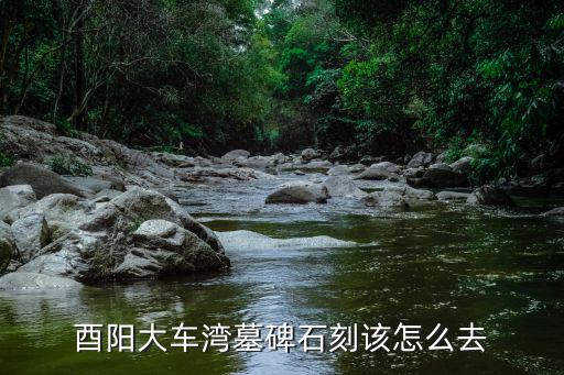 酉陽大車灣墓碑石刻該怎么去