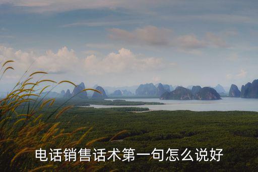 電話銷售話術第一句怎么說好