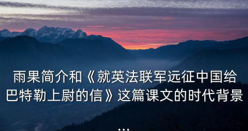 雨果的簡介,法國莎士比亞喬治離開家鄉留下遺物和畫作