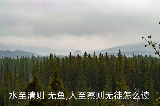 天下無魚,何為君子、何為小人，何為荒，