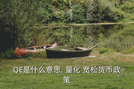 QE是什么意思, 量化 寬松貨幣政策
