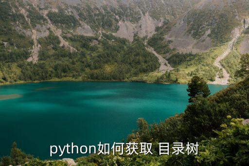 python如何獲取 目錄樹