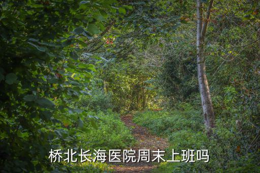 橋北長海醫(yī)院周末上班嗎