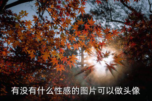 有沒有什么性感的圖片可以做頭像