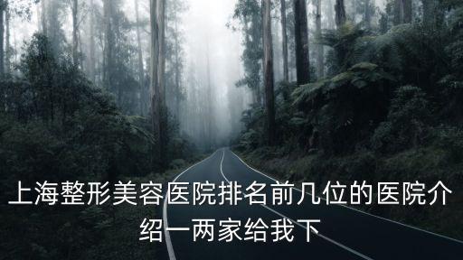 上海權(quán)威的整形醫(yī)院排名百度百科，上海整容醫(yī)院排行榜那位朋友給介紹點經(jīng)驗啊