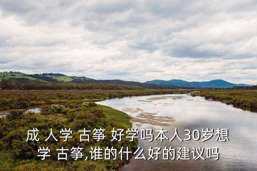 成 人學(xué) 古箏 好學(xué)嗎本人30歲想學(xué) 古箏,誰(shuí)的什么好的建議嗎