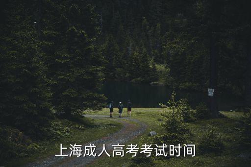 上海成人高考考試時(shí)間