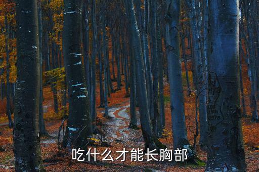 吃什么才能長(zhǎng)胸部