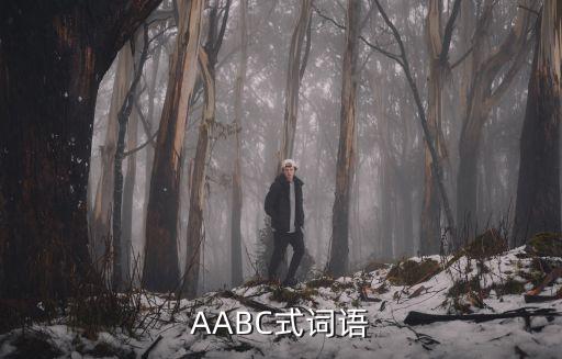 AABC式詞語(yǔ)