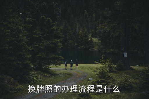換牌照的辦理流程是什么