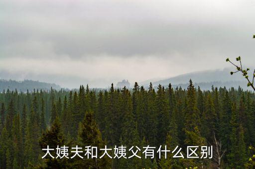 姨夫和姨父的區(qū)別，姨父跟姨丈有何區(qū)別