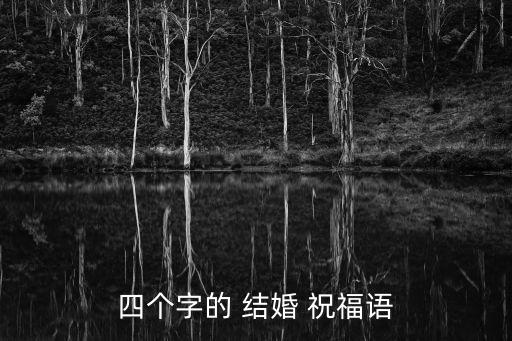 四個字的 結(jié)婚 祝福語