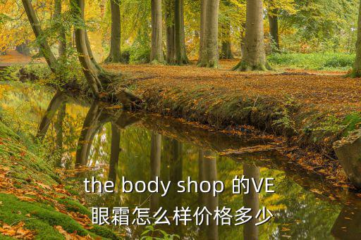 the body shop 的VE 眼霜怎么樣價格多少