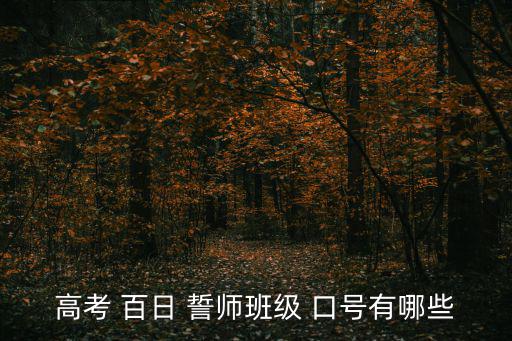 百日誓師口號,百日沖刺誓言:我們不是蒿