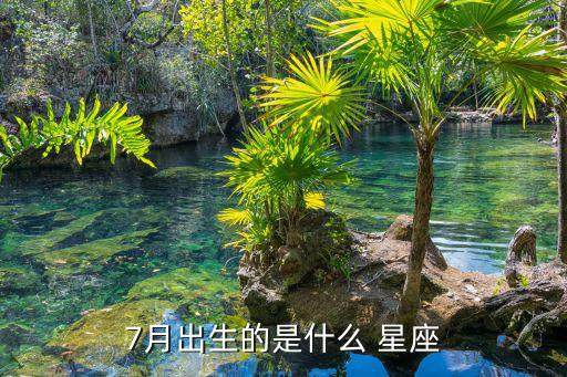 7月出生的是什么 星座