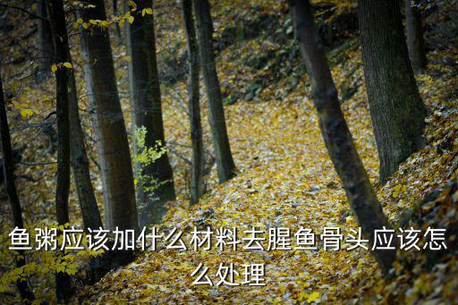生滾魚片粥,廣州傳統粥品之一生滾粥做法詳解