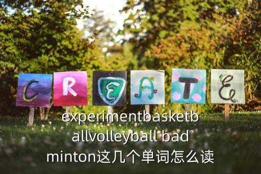 experimentbasketballvolleyball badminton這幾個(gè)單詞怎么讀