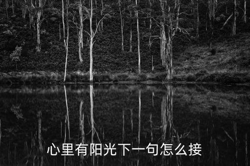 心里有陽(yáng)光下一句怎么接
