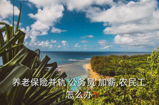 養(yǎng)老保險(xiǎn)并軌 公務(wù)員 加薪,農(nóng)民工怎么辦