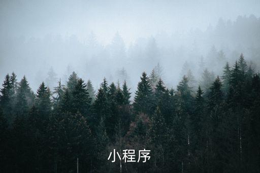 小程序