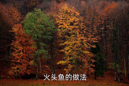  火頭魚(yú)的做法