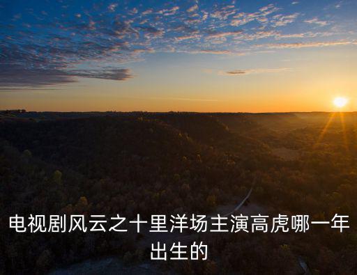 電視劇風云之十里洋場主演高虎哪一年出生的