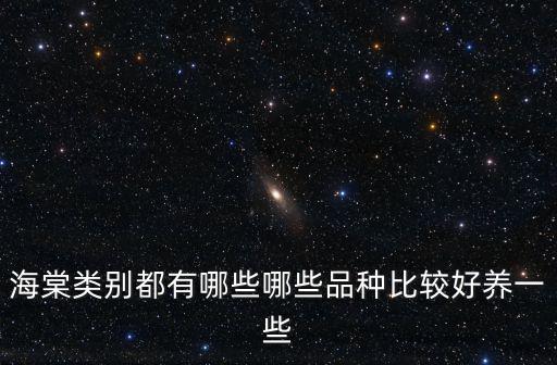 海棠四品，海棠中最好的是哪一種