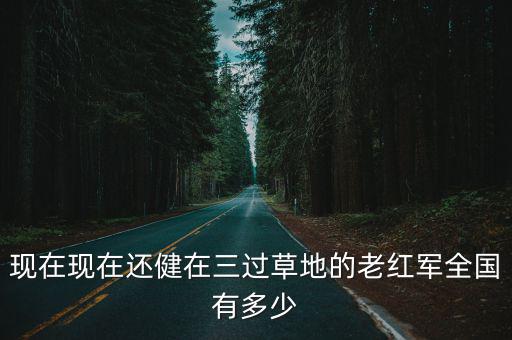 現在現在還健在三過草地的老紅軍全國有多少