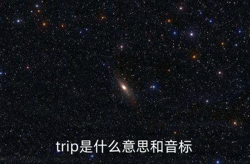 trip是什么意思和音標