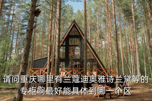 請問重慶哪里有蘭蔻迪奧雅詩蘭黛等的專柜啊最好能具體到哪一個區