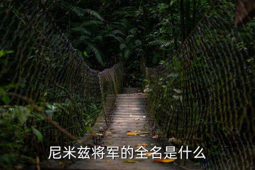 尼米茲將軍的全名是什么