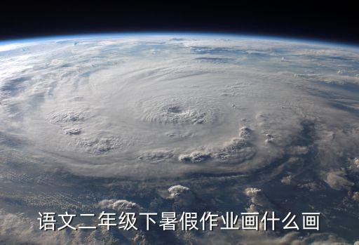 語文二年級下暑假作業畫什么畫