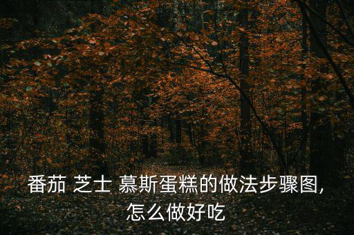 芝士慕斯,番茄芝士慕斯蛋糕19周圍排上心形番茄