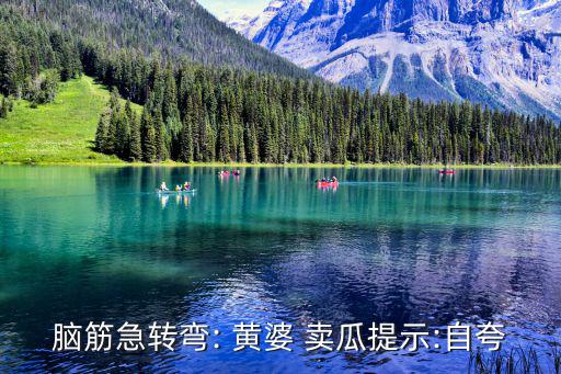 腦筋急轉(zhuǎn)彎: 黃婆 賣(mài)瓜提示:自夸