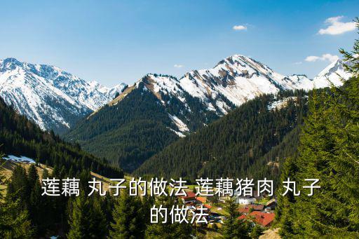蓮藕丸子,荷藕豬肉丸子蒸籠蒸熟