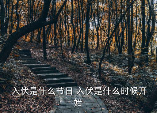  入伏是什么節日 入伏是什么時候開始