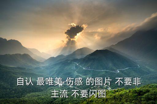 唯美傷感圖片，自認 最唯美 傷感 的圖片 不要非主流 不要閃圖