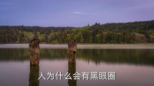 人為什么會有黑眼圈