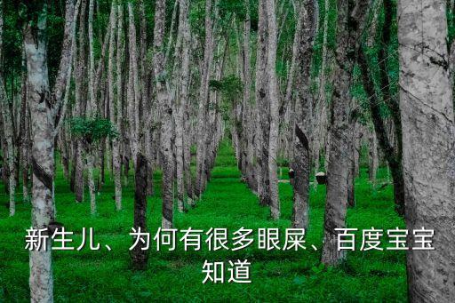  新生兒、為何有很多眼屎、百度寶寶知道