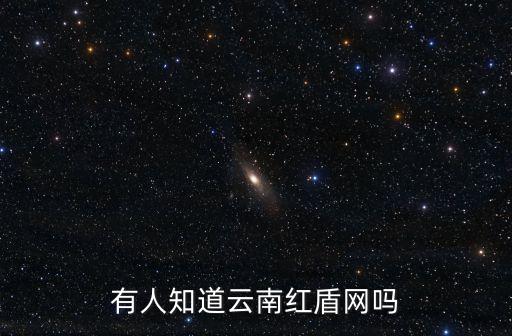 有人知道云南紅盾網嗎