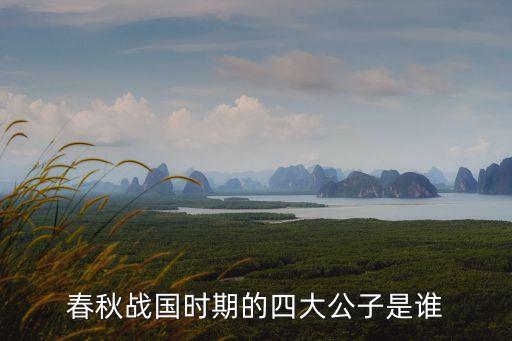 春秋戰國時期的四大公子是誰