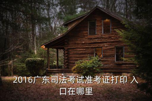 司考報名入口,2016年國家司法考試準(zhǔn)考證打印時間及地點