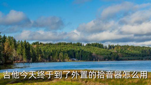 吉他今天終于到了外置的拾音器怎么用